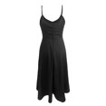 thumbnail image 4 of Icvfdpl Floral Summer Dress For Women,Sleeveless Flowy A Line Party Everyday Basic Solid Mini With Spaghetti Straps Ruffled Hem Breathable Casual Dresses For Women,Xl, 4 of 5