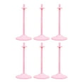thumbnail image 4 of 6 Pack Doll Stand Display Holder with Adjustable Waist Clip for 10 to 12 Inch Figures and Collectibles, 4 of 7