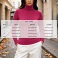 thumbnail image 4 of Womens Sweaters Classic Long Sleeve Turtleneck Lightweight Soft Sweaters Casual Basic Stretchy Slim Fit Knitted Pullover Tops,Sizes M-3XL, 4 of 8