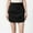 Black, variant on Women's Bodycon Pencil Mini Skirt (Green S)