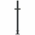thumbnail image 4 of vidaXL Garden Gate Anthracite 39.4x29.5" Steel Grass Design, 4 of 6