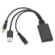 thumbnail image 5 of Cable de micrófono manos libres, Cable de audio inalámbrico Bluetooth 5.0 auxiliar para automóvil Cable auxiliar Bluetooth Integración perfecta, 5 of 9
