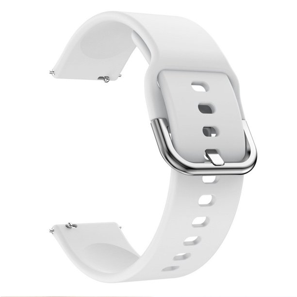 Para Huami Amazfit GTR 3 22 mm Bandas de reloj Reemplazo de silicona colorida con cierre de plata