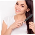 thumbnail image 4 of Minkissy 3Pcs Black Hair Styling Brush with Airbag Massage and Smooth Rounded Teeth for Home, 4 of 7
