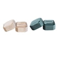 thumbnail image 1 of Titular de anillos,propuesta de caja de anillos de compromiso de fantasía nupcial única,Cajas de anillos dobles tocador de de boda,Anillos estuche aniversario Tapa desmontable, 1 of 8