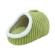 thumbnail image 2 of Cama tipo cueva para gatos, tienda de campaña para perros, base suave antideslizante, nido portátil para mascotas con funda extraíble Verde, 2 of 9