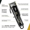 thumbnail image 2 of Wahl Professional 5 Star Black Cord/Cordless Magic Clip, High-Performance Hair Clipper with 100-Minute Run Time, Lithium Ion, 2 of 5