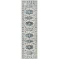thumbnail image 2 of Well Woven Farah Novalie Vintage Patchwork Botanical Border Blue 2'7" x 9'10" Runner Area Rug, 2 of 7