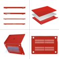 thumbnail image 4 of Funda MOSISO resistente a arañazos para MacBook Air de 15 pulgadas, color rojo, 4 of 6