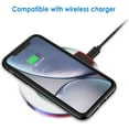thumbnail image 3 of Case for iPhone XR 6.1-Inch, Shock-Absorption Bumper Cover (Black), 3 of 6