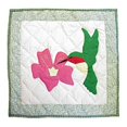 thumbnail image 1 of Patch Magic TPHUMB Hummingbird- Toss Pillow 16 x 16 in., 1 of 1