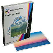 LD  Heavy Coated Matte Inkjet Paper (8.5X11) 100 pack - High Resolution