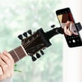 thumbnail image 3 of Guitar Head Clip Fixing-Tightly Desktop Music Stand Adjustable Compact-Size Guitar Phone Rotating Office Mobile Phone Holder Performance Accessories, 3 of 7