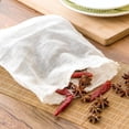 thumbnail image 5 of Bolsas de especias para cocinar, bolsas de gasa para colar, bolsas de té vacías reutilizables, bolsas de sopa con cordón, bolsas de muselina, 30 unidades, 5 of 5
