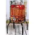 thumbnail image 1 of Estilo sur Support en Métal avec Robinet Anti-Fuite Distributeur de Boissons Individuelles 1 Gallon, Transparent, 1 of 5