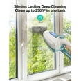 thumbnail image 6 of Steam Mop, 1500W Detachable Handheld Steam Cleaner, Fast 15s Heat-Up, 2 Dirt Grip Pads, 6 of 6