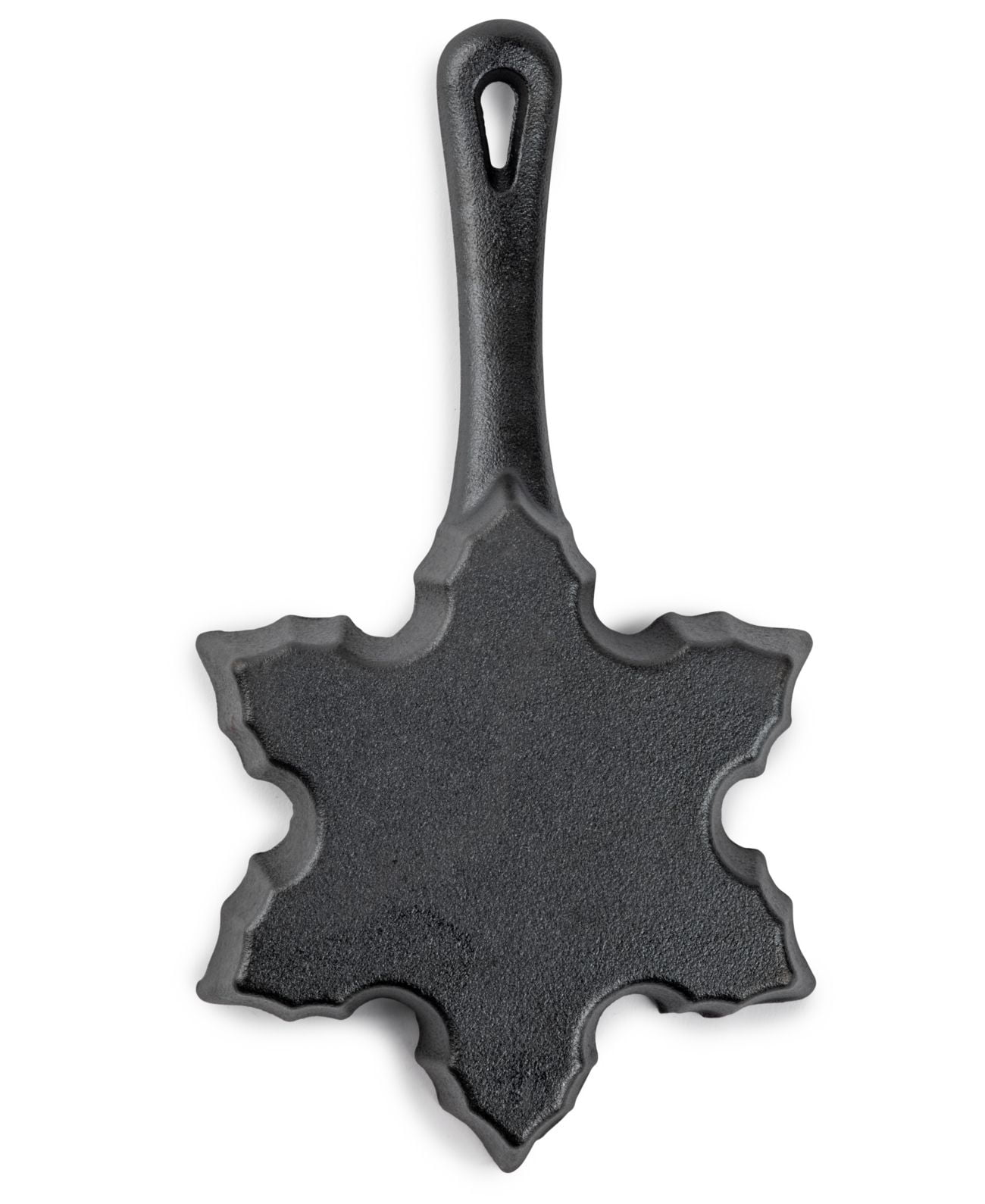 12 inch Seasoned Cast Iron Snowflake Skillet