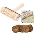 thumbnail image 4 of Rodillo En Relieve, Rodillo De Masa Fácil De Limpiar A Prueba De Humedad, De Madera Para Cocinar Y Hornear OTVIAP Alce, 4 of 8