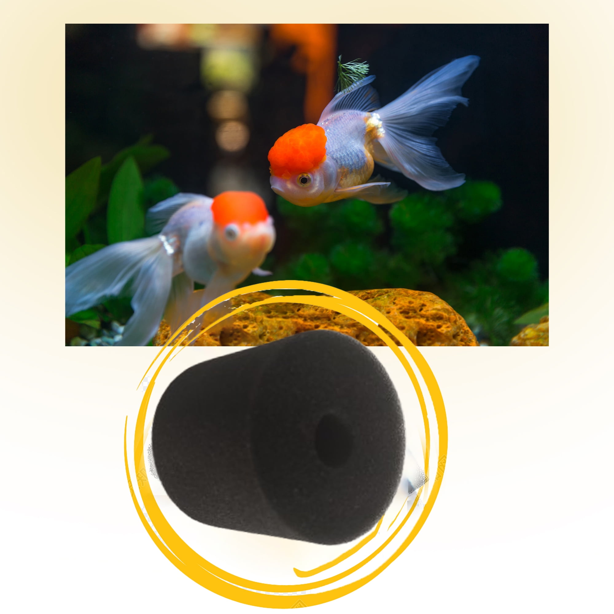 Genligt Replacement Aquarium Bio Sponge Foam Filter Pads Suitable for BioMaster 250 350 600 Canister Filters, 20 Pack