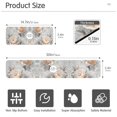 thumbnail image 3 of Yayeee Faucet Mat for Kitchen Sink 14.7" Diatomite Long Splash Guard Pad, Beautiful Floral, 3 of 7