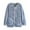 #204-Light Blue, variant on Censtreet Women's Winter Pajama Set, Flannel Long Sleeve Pajamas, Button-Down Top with Pockets, Warm Sleepwear