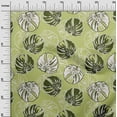 thumbnail image 3 of oneOone Cotton Poplin Light Green Fabric Heart,Star & Fashion Quilting Supplies Print Sewing Fabric By The Yard 42 Inch Wide, 3 of 6