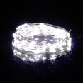 thumbnail image 1 of Lámpara de cadena de luces de hadas de 5 m YUANXCMXG 50 LED alambre plateado 12 V, 1 of 5