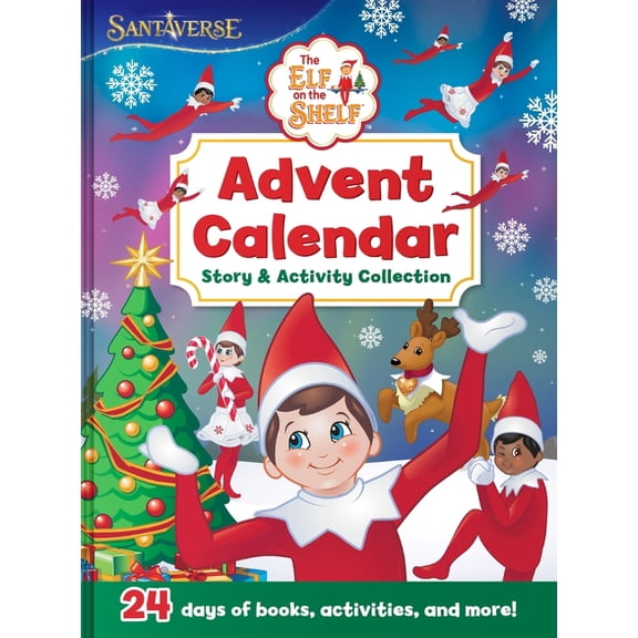 Elf on the Shelf The Elf on the Shelf: Advent Calendar Story & Activity Collection, Book 10, (Hardcover)