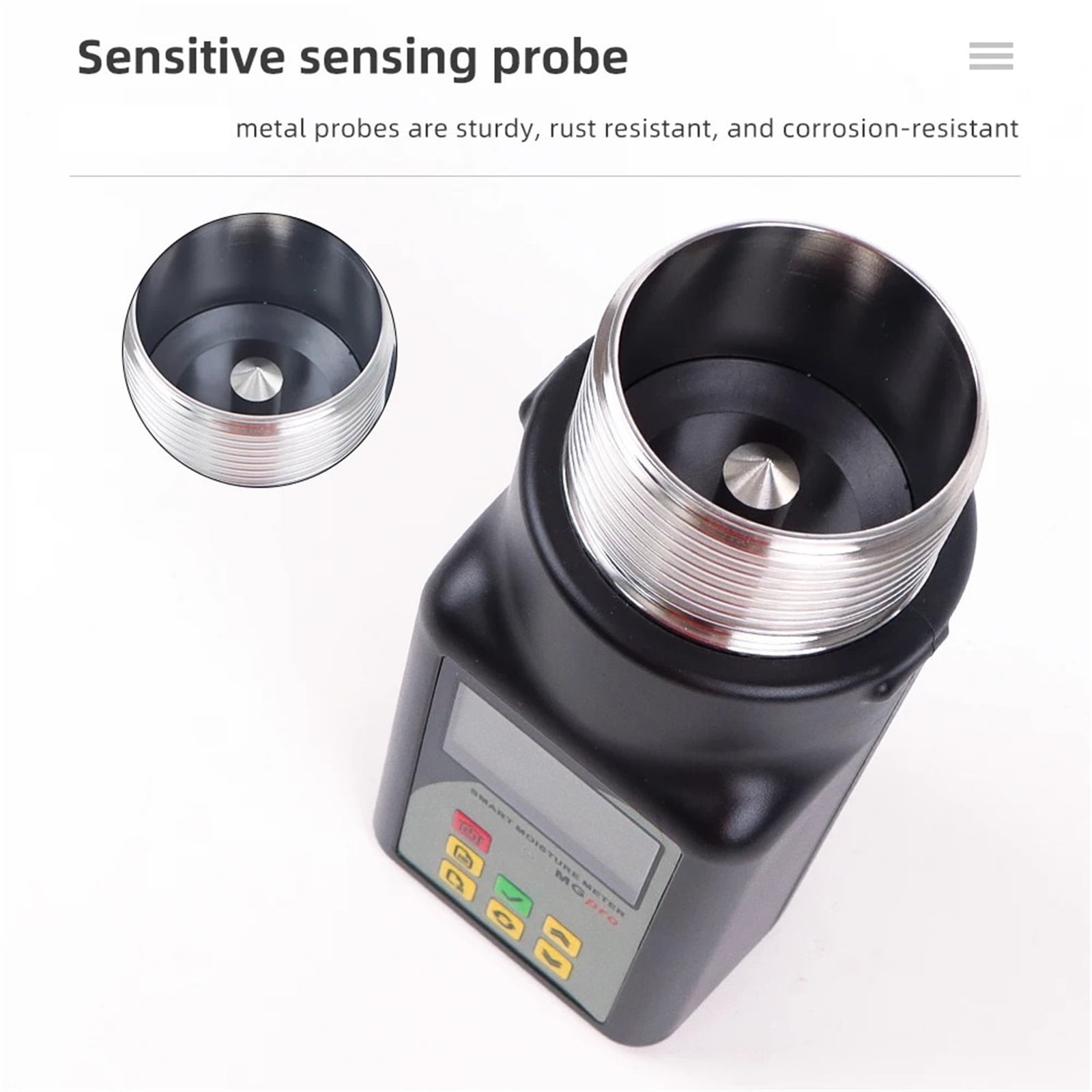 Grain Moisture Meter 25 Kinds Grains Humidity Tester For Corn Bean Peanut Sorghum Moisture Detector Seed Hygrometer ,Low Power