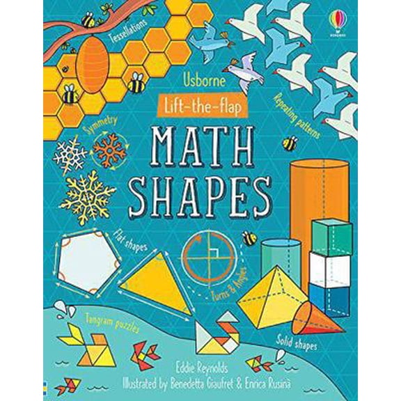 Pre-Owned Lift-the-Flap Math Shapes (IR) Paperback
