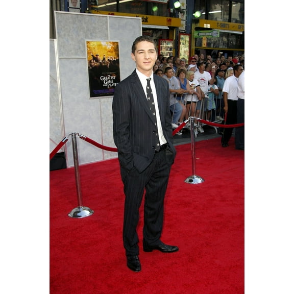 Shia Labeouf At Arrivals For The Greatest Game Ever Played Premiere, The El Capitan Theater, Los Angeles, Ca, September 25, 2005. Photo By Michael GermanaEverett Collection Celebrity (16 x 20)