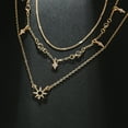 thumbnail image 3 of Joyas colgantes Boho Fashion - Collar de estrellas hecho a mano para mujer Collares Colgantes, 3 of 8