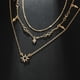 thumbnail image 3 of Colgante Joyería Boho Moda -layer Hecho a mano Estrella Mujeres Collar Collares Colgantes, 3 of 8