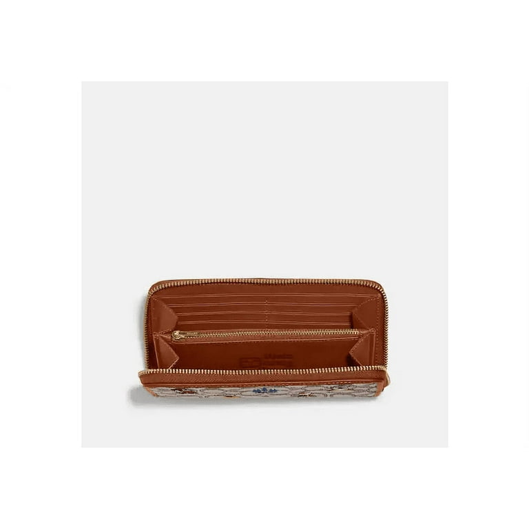 Shop COACH Monogram Jacquard & Leather Bi-Fold Wallet