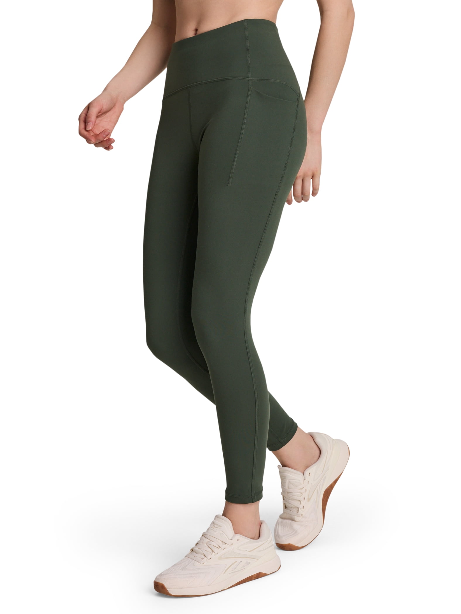 Reebok Women's Reflex High Rise 7/8 Legging, 25" Inseam, Sizes XS-4X