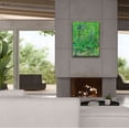 thumbnail image 3 of Epic Graffiti 'Iris' by Vincent Van Gogh, Giclee Canvas Wall Art, 26"x34", 3 of 8