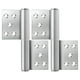 thumbnail image 1 of par de bisagras elevables Bisagras de acero inoxidable Bisagras desmontables Bisagras para puertas domésticas, 1 of 7