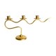 thumbnail image 1 of Candelabros,Candelabro de hierro para centro de mesa con 3 brazos,Candelabro cónico para mesa,decoración del hogar y la cocina,Candelabros para Dorado, 1 of 8