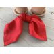 thumbnail image 4 of Servilletas De Lino - 100% Lino Francés - Servilletas De Tela De Lino Puro Lavadas A La Piedra - Tamaño 18 Pulgadas X 18 Pulgadas - Juego De 4 (Rojo Intenso), 4 of 5