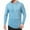 Sky Blue, variant on Chbgutlmr Hoodies for Men Drawstring Slim Fitting Comfy Pullover Fall Casual Workout Solid Color Tops