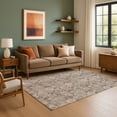 thumbnail image 7 of Addison Rugs Mayfield Premium Machine Washable Transitional Floral Brown Rectangle Rug, 3' x 5', 7 of 7