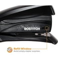 thumbnail image 3 of Stanley Bostitch Inspire Spring-powered Half-strip Compact Stapler, 15-sheet Capacity, Black, 3 of 4
