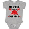 thumbnail image 3 of Inktastic My Babcia Loves Me Grandson Boys or Girls Baby Bodysuit, 3 of 5