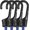 Blue, variant on 24 Inch Bungee Cords with Hooks, 4 Pack Superior Rubber Heavy Duty Bungee Straps Strong Elastic Rope for Outdoor Tent, Luggage Rack, Camping, Cargo, RV, Bike, Transporting, Storage, Red