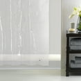 thumbnail image 4 of Zenna Home Clear 8-Gauge Solid Print Heavyweight EVA Stall Shower Liner, 54" x 78", 4 of 6