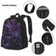 thumbnail image 3 of Disketp Lilac Mochila Estampada de Gran Capacidad con Lonchera y Estuche, Set de 3 Piezas para Estudiantes, 3 of 7