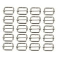 thumbnail image 3 of Minkissy 20pcs Roller Pin Buckles for Backpacks Silver Iron Adjustable Strap, 3 of 5