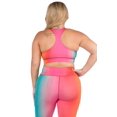 thumbnail image 3 of Women's Printed Activewear Sports Bra - Sunny Haze, XL, 3 of 5