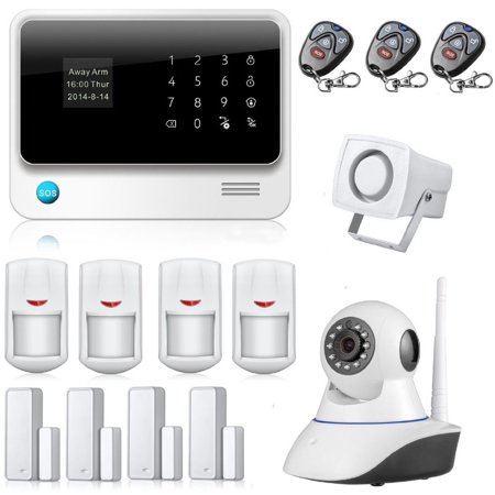 iMeshbean 2.4G Home Alarm System Security Kit WiFi Network ...