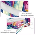 thumbnail image 3 of Robot Unicorn Attack Swim Suit Women Bikini Set Detachable Sponge Adjustable Strap Two-Pack Swim Wear, 3 of 6